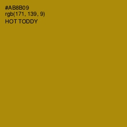 #AB8B09 - Hot Toddy Color Image